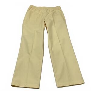 Koret Women's Size 14 Yellow Elastic Waist Pants W35x30L